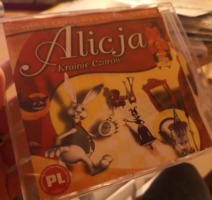 Gra PC Alicja w Krainie Czarów, op. Jewel case