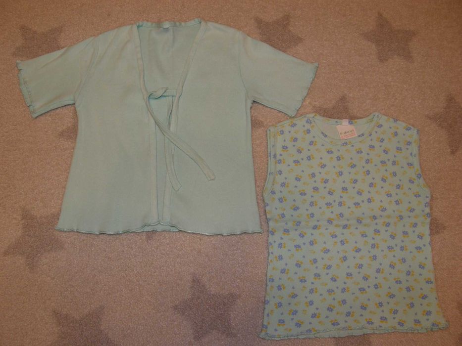 Bluzki bez rękawków, r. 110, koszulki na upał, C&A, Pepco, H&M, 5 szt.