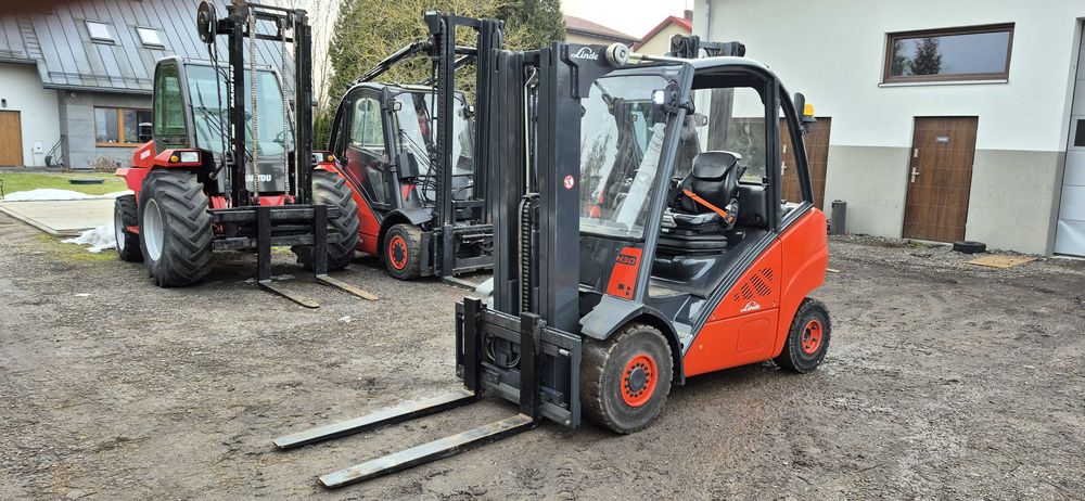 Wózek Widłowy Linde H30D - Diesel - Triplex 4.70 m. - Stan BDB