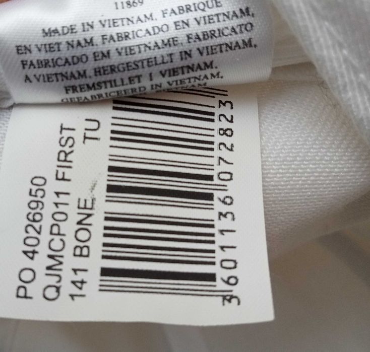 Boné branco Quiksilver