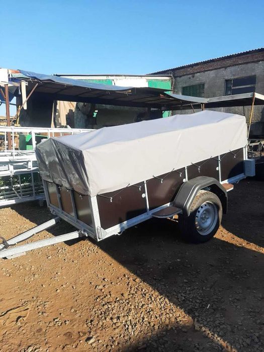 Продається оцинкований причіп (1300 х 2520) великий та зручний,