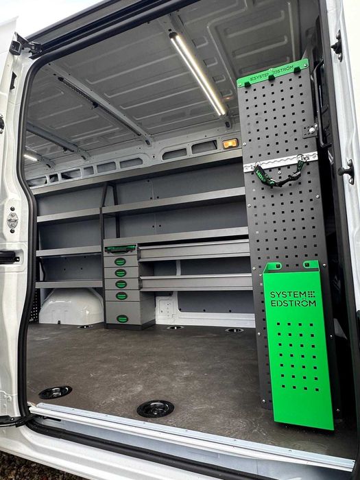 Zabudowa serwisowa warsztatowa Busa na Wymiar Master Ducato Crafter | Regały Warsztatowe | Projekt Gratis | Montaż / Wysyłka