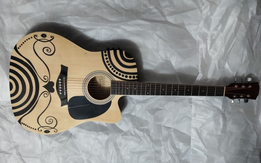 Guitarra eletroacustica western nova