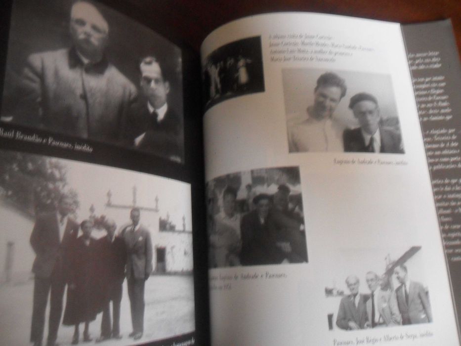 "NA SOMBRA DE PASCOAES" - Fotobiografia de Maria José Teixeira de Vasconcelos - 1ª Edição de 1993