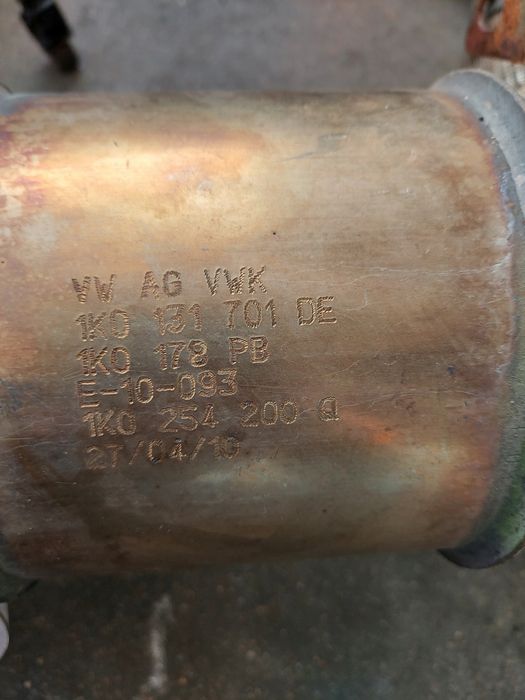 katalizator audi vw deat skoda 1.4tsi 1k0131701de 1k0178pb
