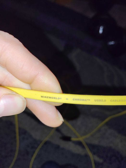 Kabel usb A-B Wireworld 3 m