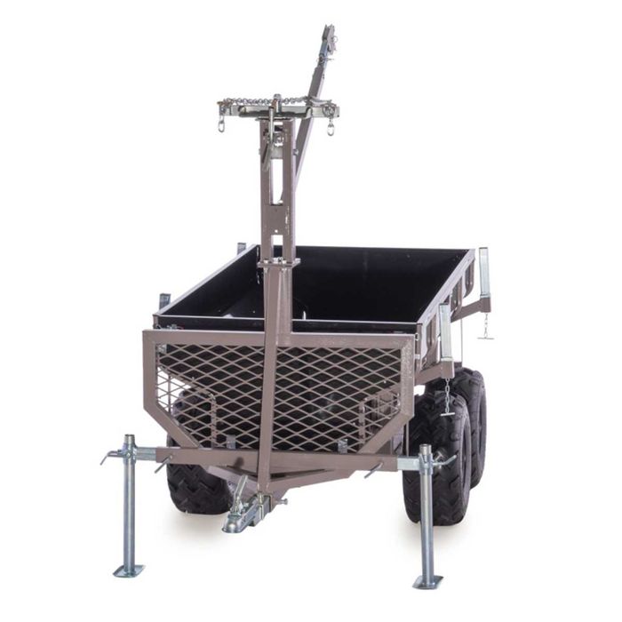 Прицеп до квадроцикла причіп самоскид SHARK 1500 садовий Can Am причеп