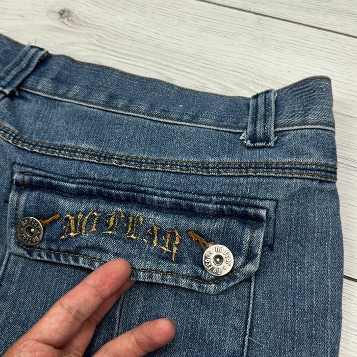 Шорти Vintage No Fear Cargo джинсы вінтаж карго но фир рэп baggy шорты