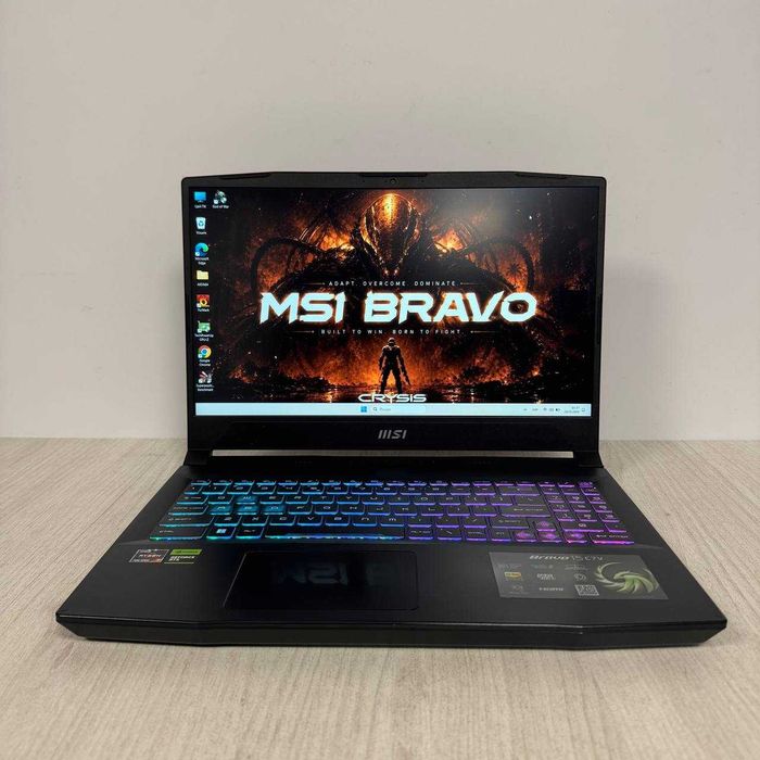 MSI Bravo 15 C7VFK  144Hz Ryzen 7 7735HS 16GB 512GB RTX 4060