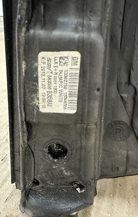 Espelho Retrovisor Direito Opel Astra J 2009 a 2016