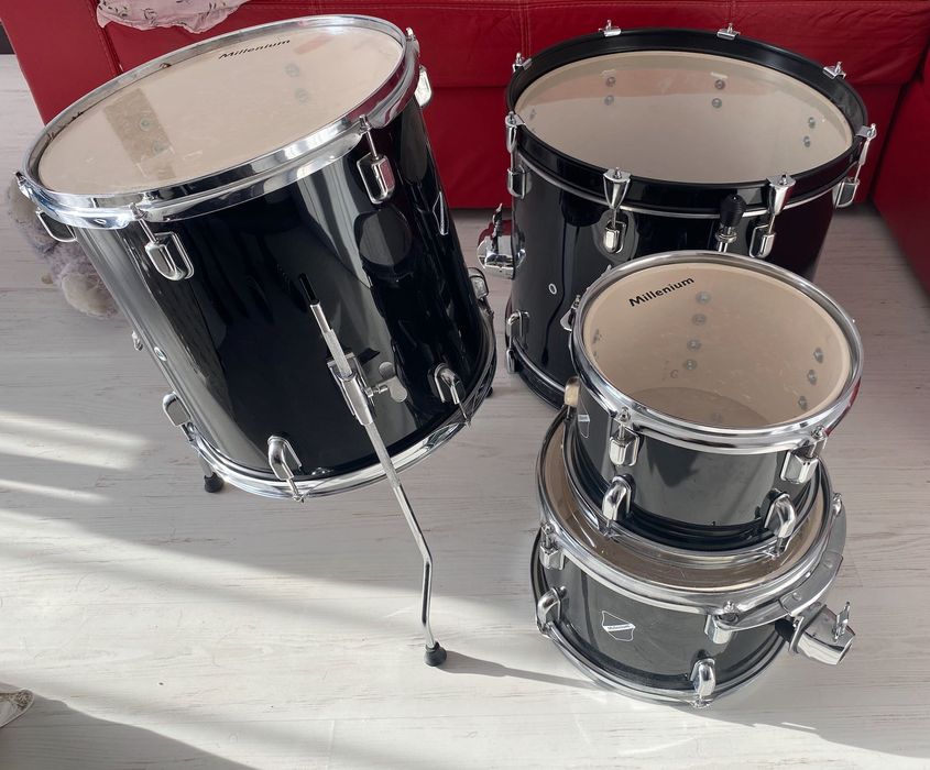 Perkusja Millenium Focus 18 centrala tomy floor tom hihat crash stopka