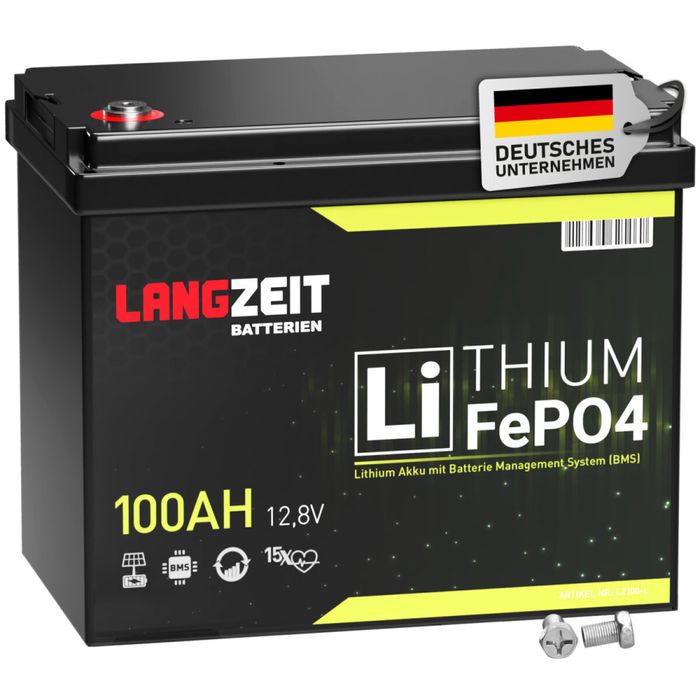 12v 100AH LiFePo4  акумулятор немецкое качество
