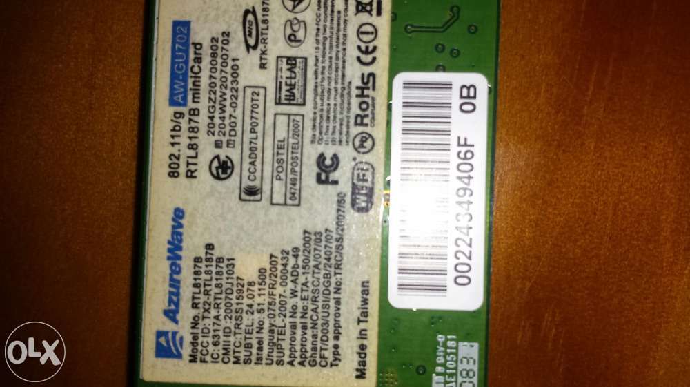 Placa Wireless portatil ynsis