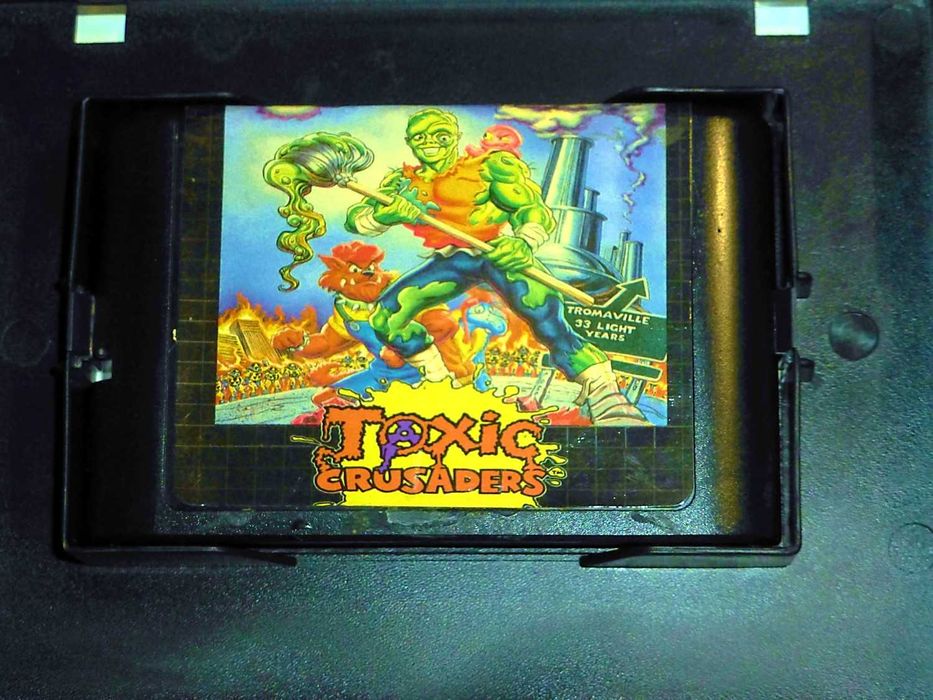 Картридж,для SEGA,Mega Drive,Genesis,гра TOXIC CRUSADERS,EU,PAL