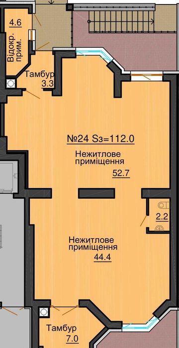 Приміщення в оренду ЖК "Софія Резиденс" 112 кв м ЦЕНТР АЛЕЯ ФОНТАН