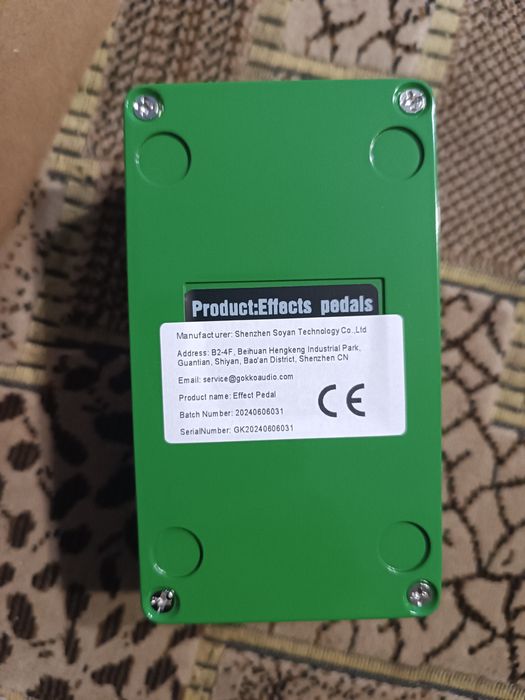 Педаль овердрайв GOKKO SonicFuel (GK-20), новая.