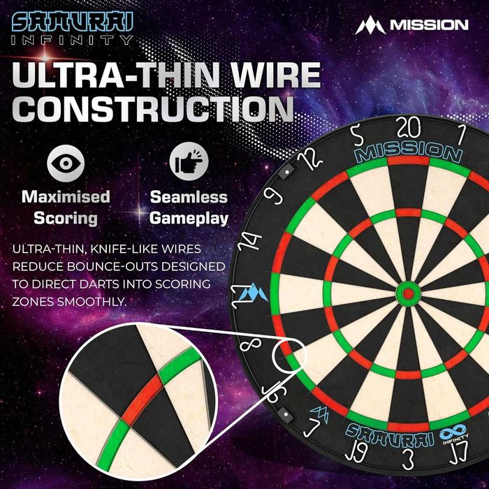 Tarcza do darta Professional Mission Darts Samurai Infinity