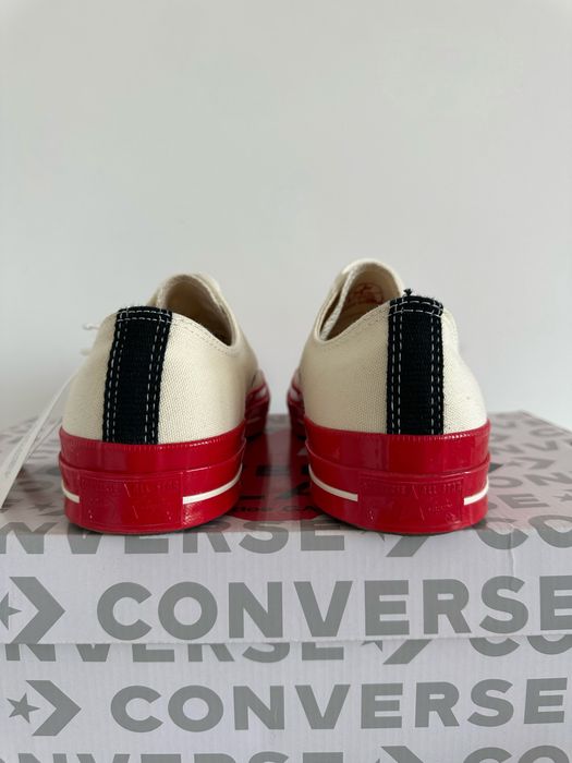 Оригінальні кеди Converse x Comme Des Garcons Play Chuck 70 Red