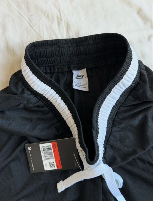 Nike Spodenki z Logo Nowe Czarne L