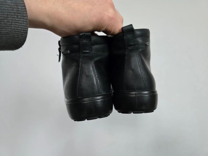 Ecco buty ocieplane zimowe za kostkę rozm. 39 gore-tex skórzane