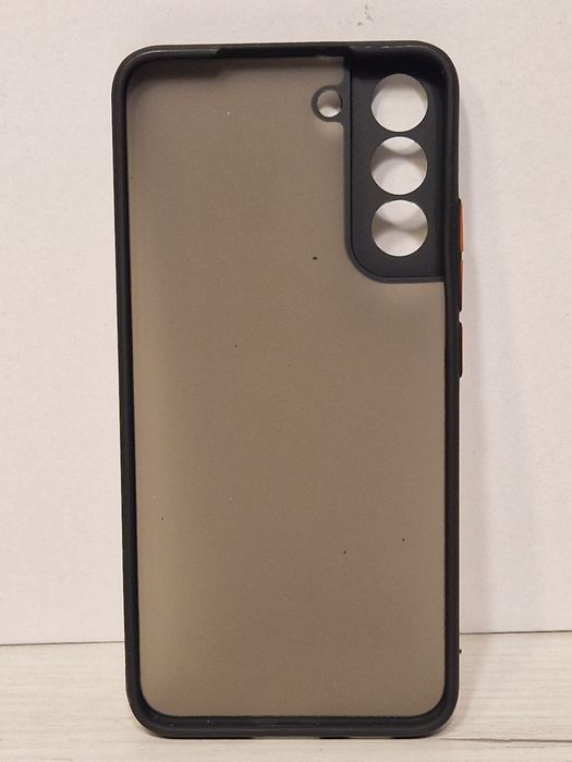 Vennus Color Button Bumper do Samsung Galaxy S22 Plus Czarny