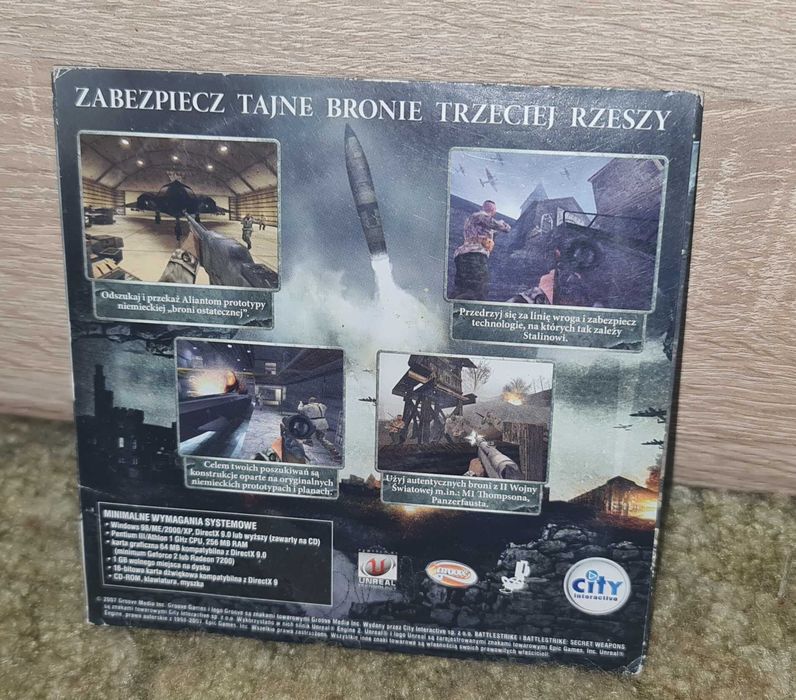 Rajd Na Berlin: Tajna BROŃ III RZESZY / PC / BDB /