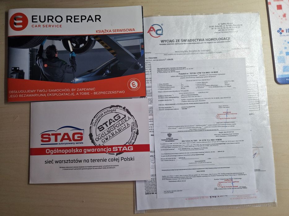 Sprzedam Chevrolet Cruze 1.6 benzyna + LPG STAG
