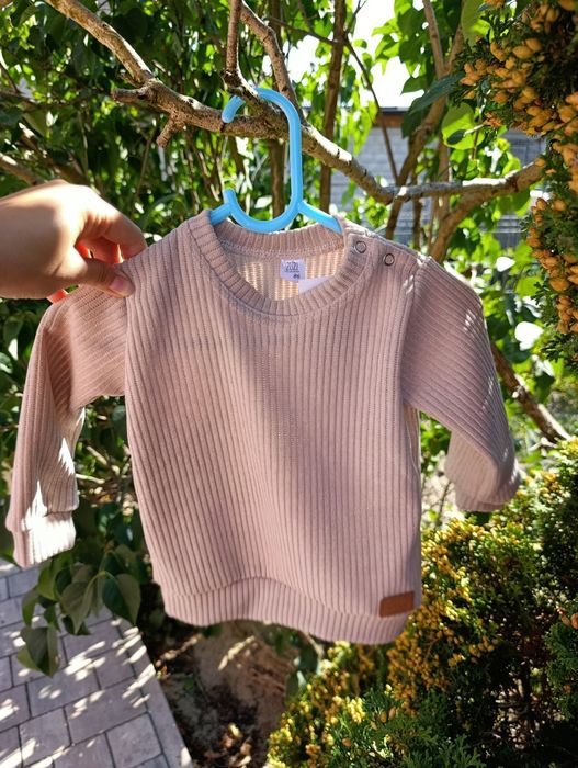 Sweterek Handmade Święta Bożego Narodzenia sesja