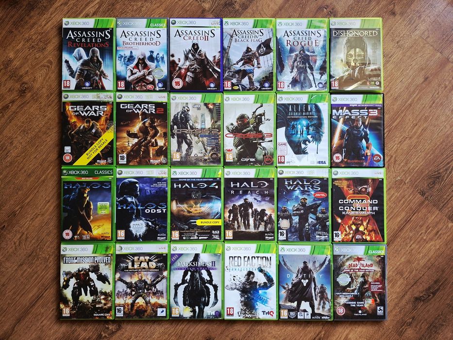Gry XboX 360 Kinect Lego Dla Dzieci Samochodowe Sportowe Fifa Strzelanki Inne