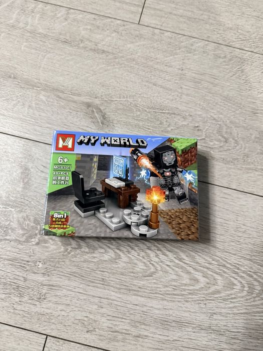 Klocki do składania My World nowe
