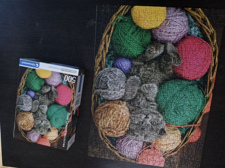 Puzzle kotek 500 elementów