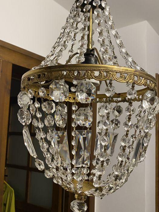 Lampa wiszaca krysztalki