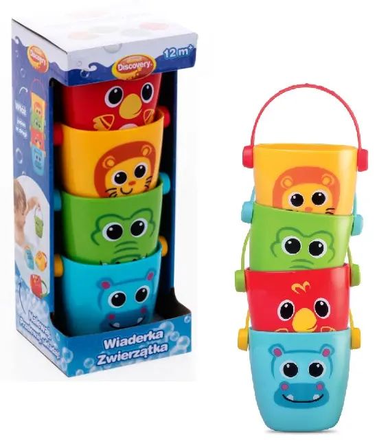Wiaderka Zwierzątka. Dumel Discovery. Nowy Produkt