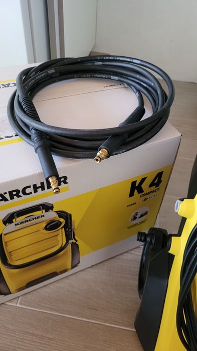 Lavadora Alta Pressão Karcher K4 Compact - Na Garantia (Usada 1x) + Ofertas