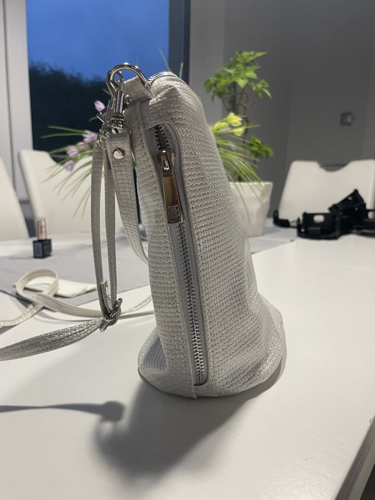 Torebka srebrna Laura Baggi