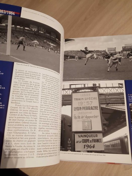 Album historia Olympique Lyon - L'histoire de L'Olympique Lyonnais