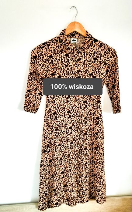 Piękna wiskozowa sukienka