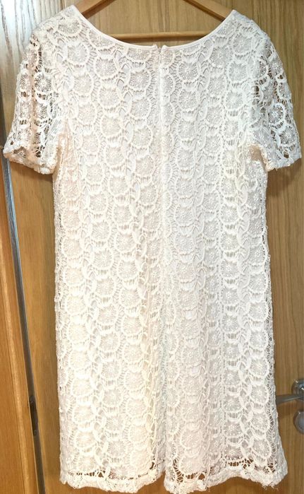 Vestido de renda branco