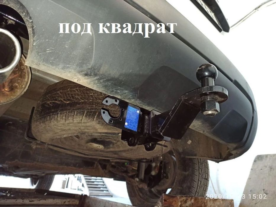 Фаркоп усиленный на Renault Duster. Прицепное Рено Дастер , Dacia