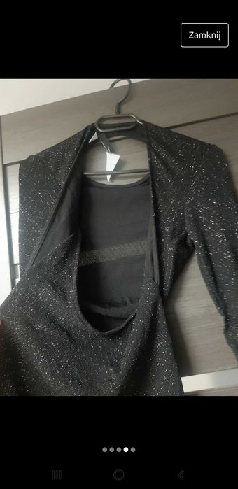 Błyszcząca sukienka H&M