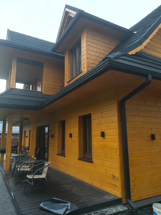 Deska elewacyjna Podbitka Imitacja bala Półbal Szalówka Boazeria