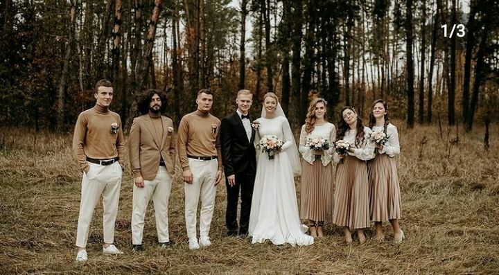 Весільна класична сукня!