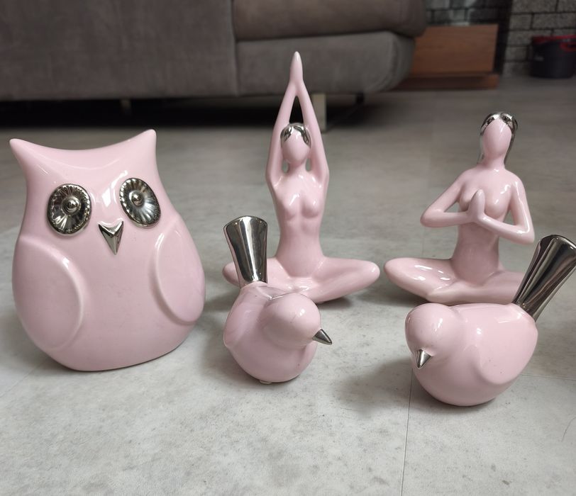 Conjunto de 5 Peças decorativas