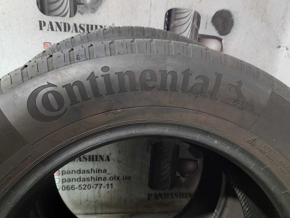 Шини 6мм 215/65 R17 CONTINENTAL EcoContact 6 б/у Літо склад