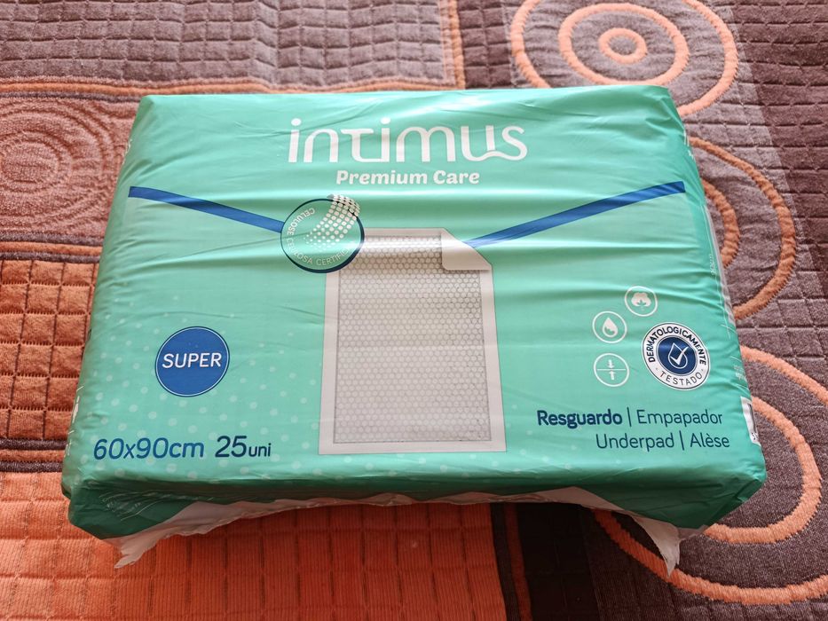 Resguardo Cama Super 60x90cm INTIMUS, 25un