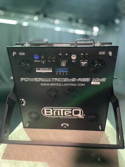 10 unidades Briteq - Painel PowerMatrix 5X5 (LUZ DE CONCERTO OU PALCO)
