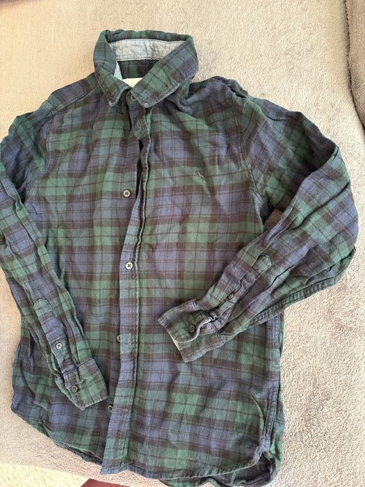 Koszula flanelowa h&m 146 w krate