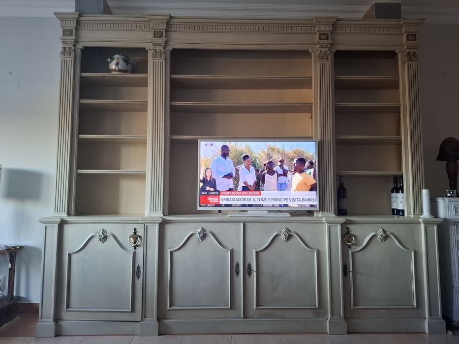 Móvel de sala branco