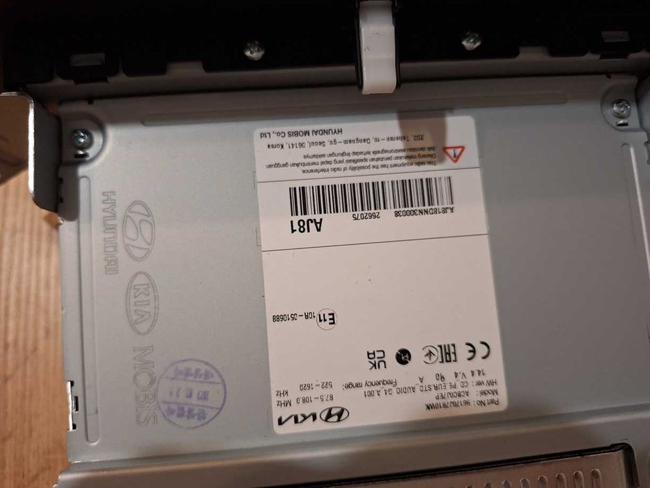 KIA CEED III XCEED PROCEED radio wyświetlacz