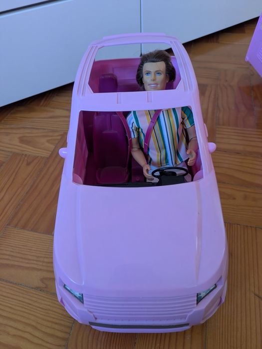 Carro e atrelado com cavalo - Barbie